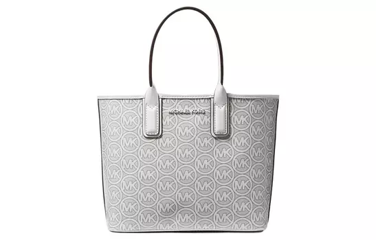 MICHAEL KORS Сумка-шоппер из полиэстера, женская, белого цвета, небольшого размера