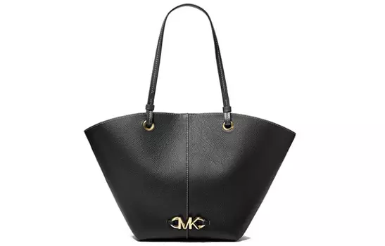 MICHAEL KORS Сумка-шоппер Izzy из коровьей кожи, сумка для покупок, женская, среднего размера, черная