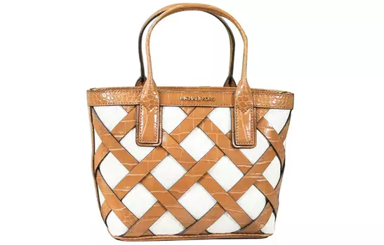 MICHAEL KORS Сумка-шоппер Sienna Leather, сумки через плечо, женские сумки маленького размера, коричневого цвета