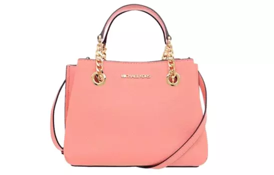 MICHAEL KORS Сумка Teagen через плечо, женская, небольшого размера, медово-персикового цвета