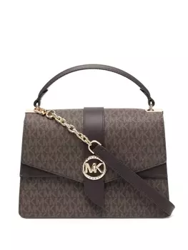 Michael Kors сумка-тоут Greenwich с логотипом, коричневый