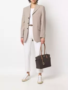 Michael Kors сумка-тоут Marilyn среднего размера, коричневый