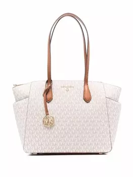 Michael Kors сумка-тоут Marilyn среднего размера, нейтральный цвет