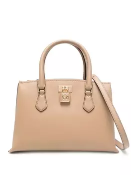 Michael Kors сумка-тоут с логотипом, нейтральный цвет