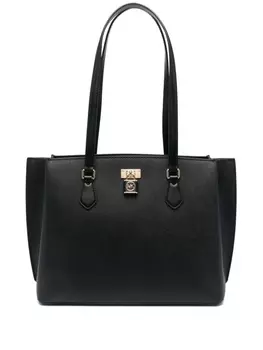 Michael Kors сумка-тоут с подвеской, черный