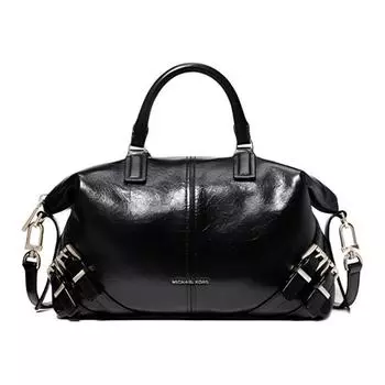 MICHAEL KORS Сумка-трубы на одно плечо из коровьей кожи унисекс, черная