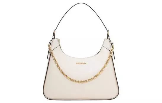 MICHAEL KORS Сумка Wilma Leather, сумка-туба, женская, молочно-белая