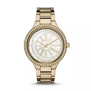 Michael Kors Taryn MK6550 женские кварцевые часы золотистого оттенка 40 мм, золотой