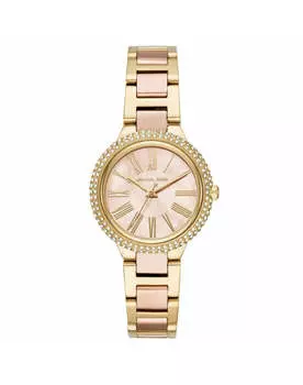 Michael Kors Taryn MK6564 женские кварцевые часы цвета розового золота 33 мм
