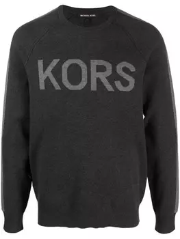 Michael Kors толстовка с логотипом, серый