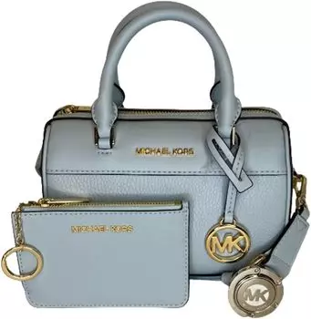 Michael Kors Travel XS Duffle Crossbody в комплекте с кошельком SM TZ Coinpouch Wallet Purse Hook