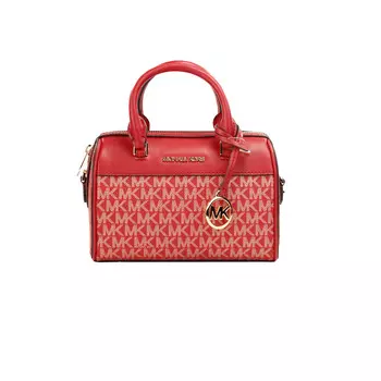 Michael Kors Travel XS Яркая фирменная спортивная сумка через плечо из ПВХ Женская сумочка, мультиколор