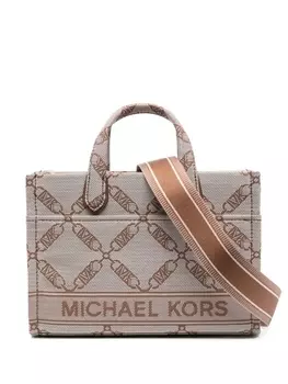 Michael Kors жаккардовая сумка-тоут Gigi, коричневый