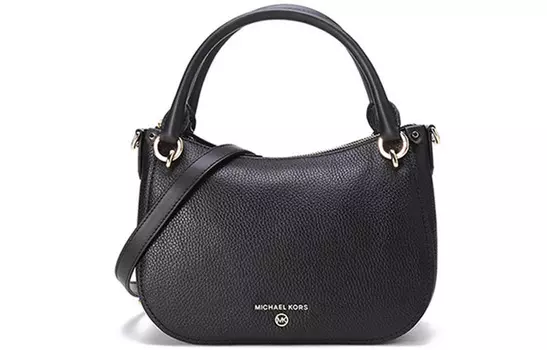 MICHAEL KORS Женская кожаная сумка через плечо Luggage Collection, черная