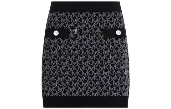 Michael Kors Женская повседневная юбка Michael Kors, цвет Black/White