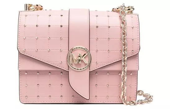 MICHAEL KORS Женская сумка через плечо Trumpets из искусственной кожи, розового цвета