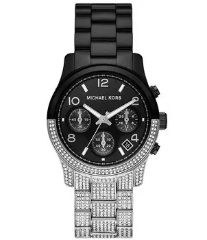 Michael Kors - Женские часы с двухцветным браслетом из нержавеющей стали с хронографом и браслетом из нержавеющей стали, мультиколор
