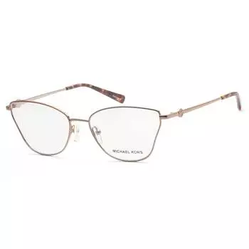 Michael Kors женские очки MK3039-1213-56 Toulouse 56 мм блестящие норковые оптические очки, цвет shiny mink