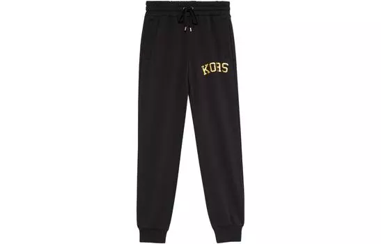 Michael Kors Женские трикотажные спортивные штаны Michael Kors, цвет Black