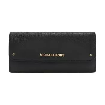 MICHAEL KORS Женский кожаный кошелек Hayes, чисто-черный