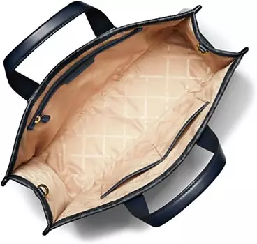 Michael Michael Kors Admiral Синяя сумка-тоут с логотипом Gigi