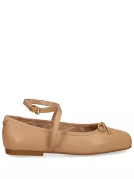 Michael Michael Kors балетки кожаные Alice, нейтральный цвет