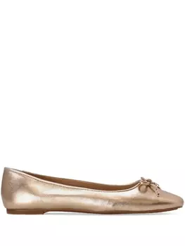 Michael Michael Kors балетки Nori с эффектом металлик, розовый