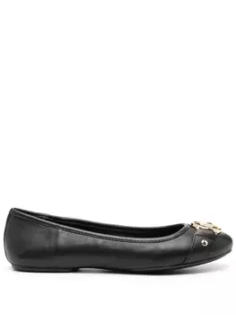 Michael Michael Kors балетки Rory с логотипом, черный