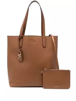 Michael Michael Kors большая двусторонняя сумка-тоут Eliza, коричневый