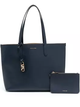 Michael Michael Kors большая двусторонняя сумка-тоут Eliza, синий