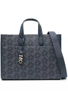 Michael Michael Kors большая сумка-тоут Gigi Empire, синий