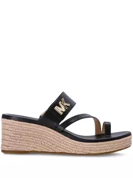 Michael Michael Kors босоножки Jilly с логотипом, черный