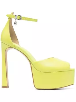 Michael Michael Kors босоножки Martina 140 на платформе, зеленый