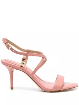 Michael Michael Kors босоножки с логотипом, розовый