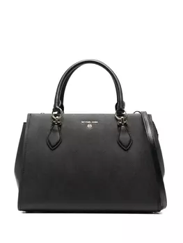 Michael Michael Kors фактурная сумка-тоут, черный
