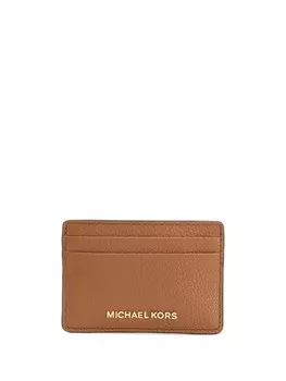 Michael Michael Kors фактурный картхолдер, коричневый