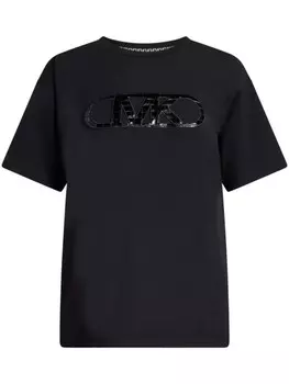 Michael Michael Kors футболка с логотипом, черный