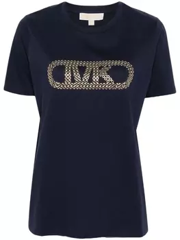 Michael Michael Kors футболка с логотипом, синий