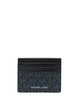 Michael Michael Kors картхолдер Tall с монограммой, синий
