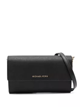 Michael Michael Kors клатч с логотипом, черный