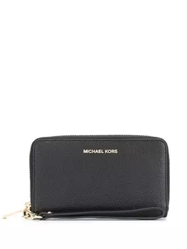Michael Michael Kors кошелек с круговой молнией, черный
