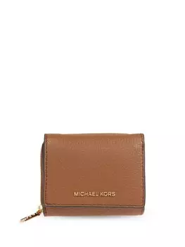 Michael Michael Kors кошелек с логотипом, коричневый