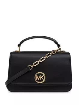 Michael Michael Kors кожаная сумка-тоут с логотипом, черный