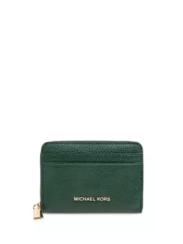 Michael Michael Kors кожаный кошелек с логотипом, зеленый
