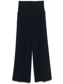 Michael Michael Kors креповые брюки широкого кроя, синий