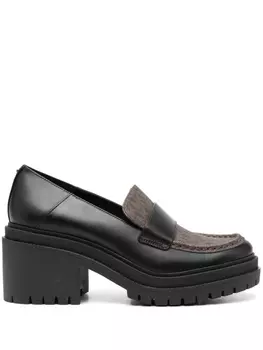 Michael Michael Kors лоферы Rocco 75 с монограммой, черный