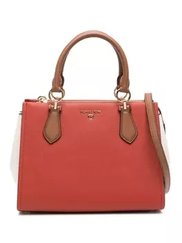 Michael Michael Kors Marilyn leather tote bag, красный