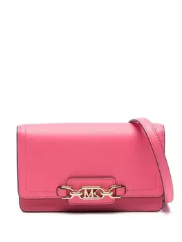 Michael Michael Kors мини-сумка через плечо Heather, розовый