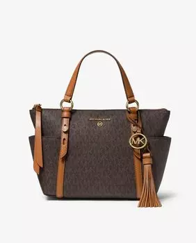 Michael Michael Kors Nomad Коричневая сумка через плечо Michael Michael Kors, коричневый