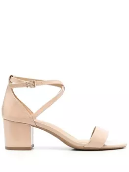 Michael Michael Kors open-toe strap sandals, нейтральный цвет